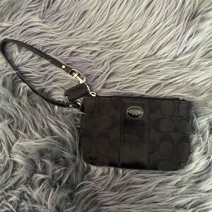 Coach Wristlet | Color: Black